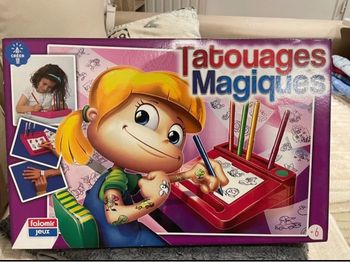 Jeu - tatouages magiques 