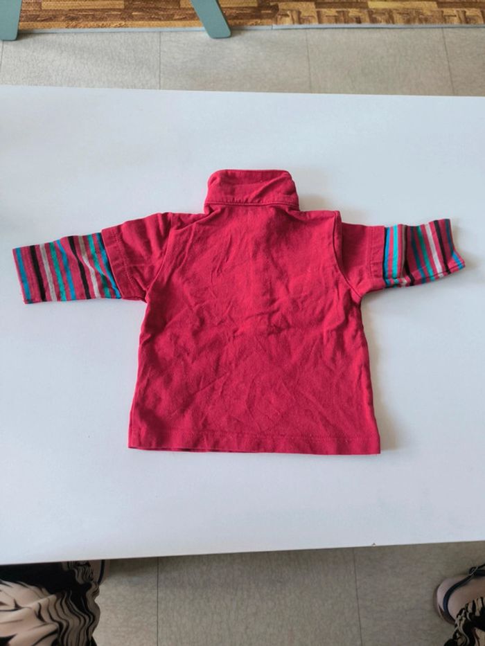 Lot 2 hauts rouge 3 mois - photo numéro 7
