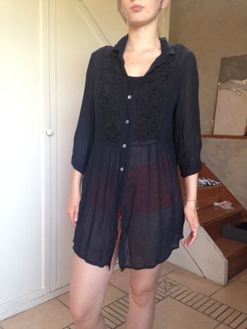 Chemise voile de cotton