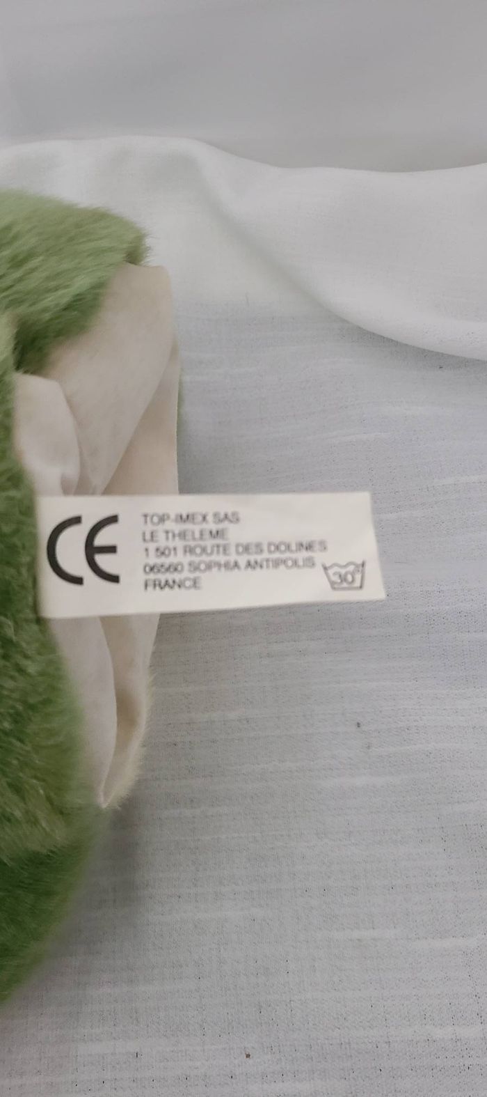 peluche marionnette grenouille. - photo numéro 5