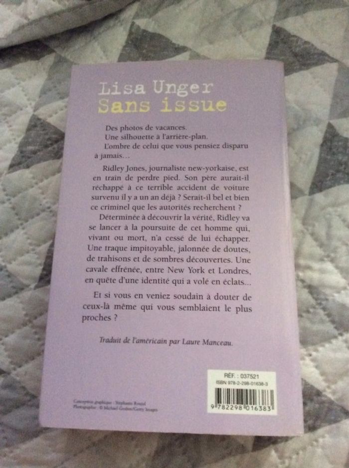 #sans issue Lisa Unger - photo numéro 4