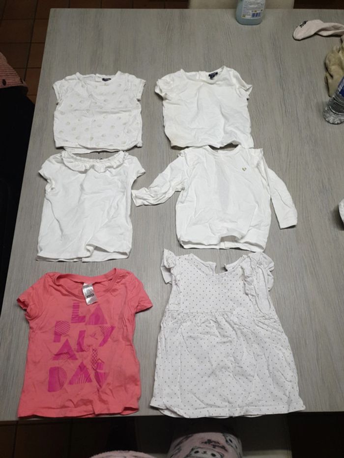Lot de 6 tee shirt