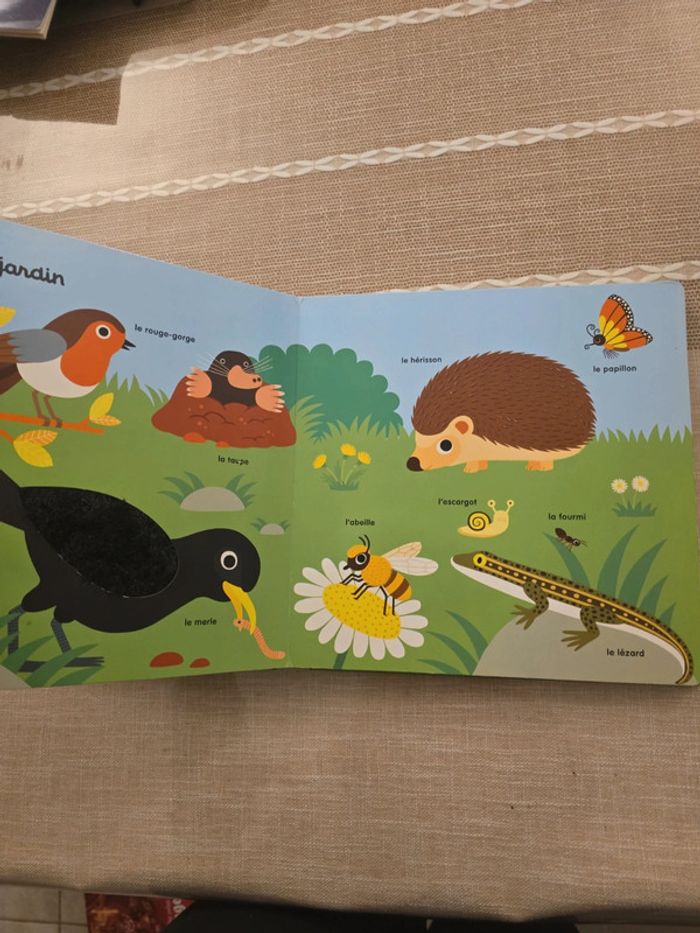 Mon imagier des animaux à toucher, 25 matières 100 animaux, Milan - photo numéro 10