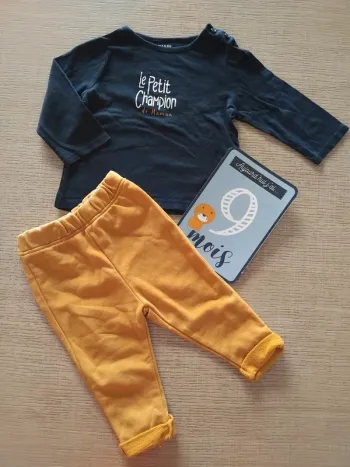 Ensemble 9 mois / 71 cm