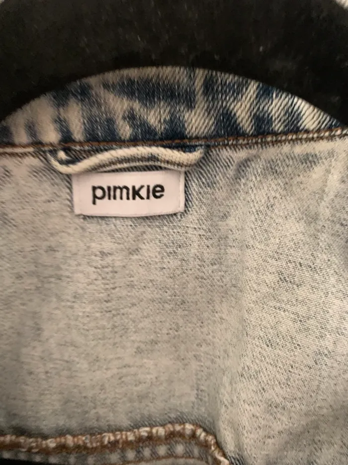 🧥 Veste en jean effet délavé Pimkie – Taille 36 (S) - photo numéro 4