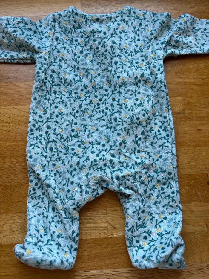 Pyjama velours Gemo naissance fille - photo numéro 3