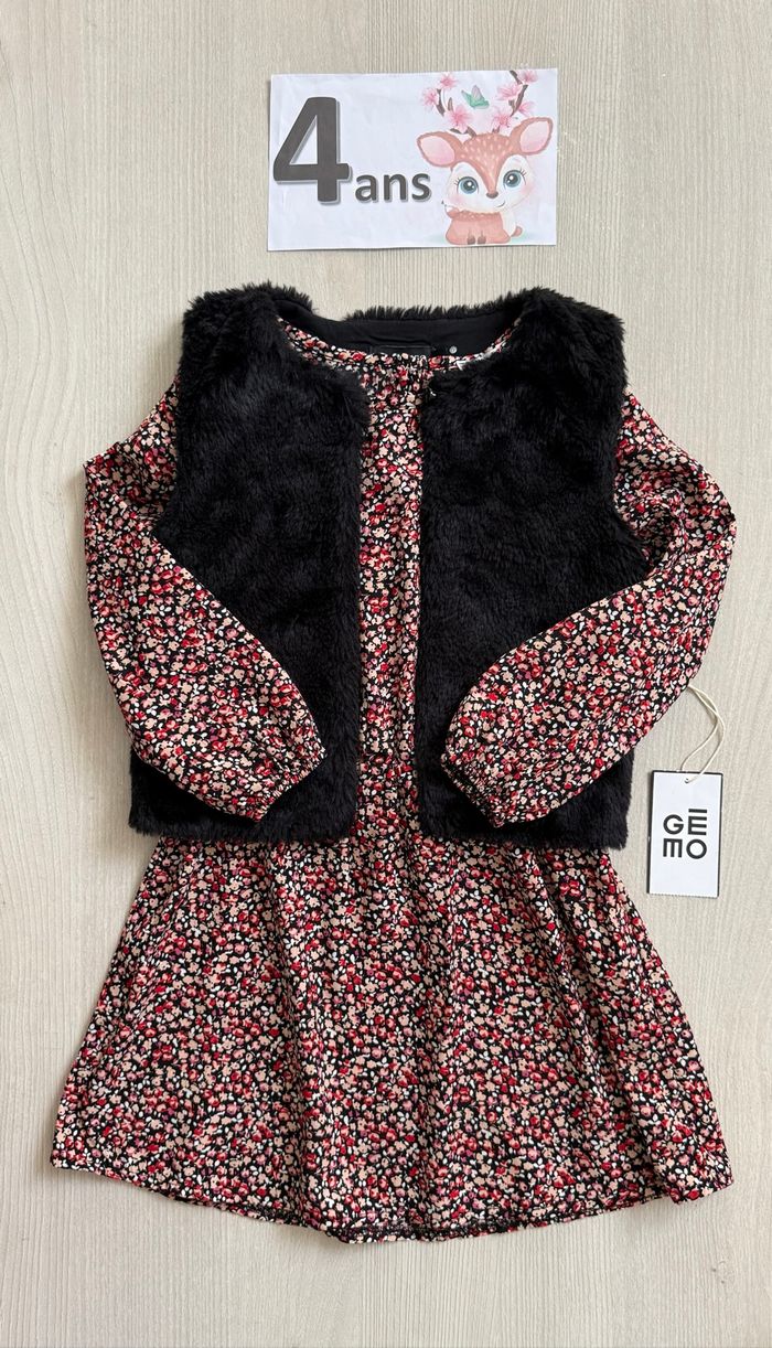 Ensemble fille Automne Hiver 4 ans - photo numéro 6