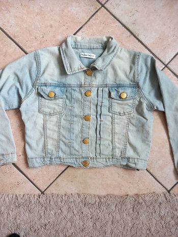 📦veste coton jeans bleu clair T36 Women Only