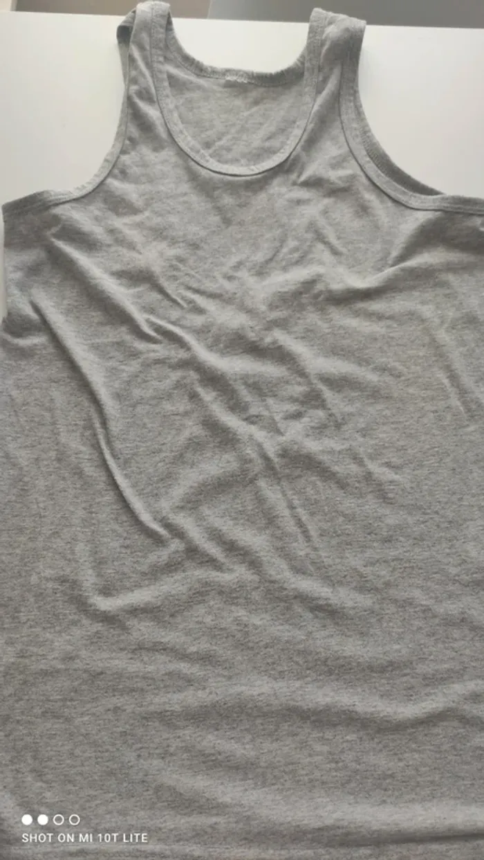 Débardeur gris