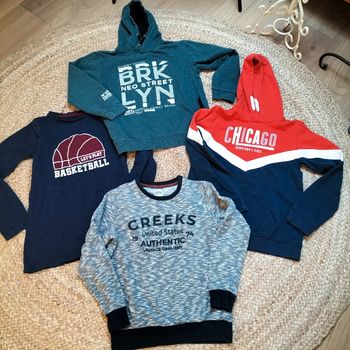 Lot 3 sweats et 1 t-shirt