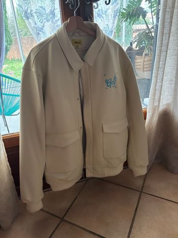 Blouson en vrai cuir golf Wang 