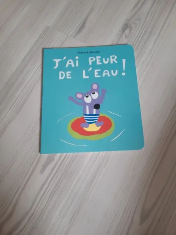 Livre j'ai peur de l'eau