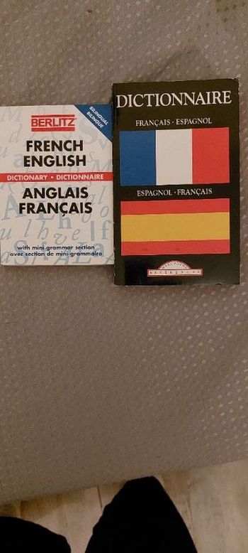Dictionnaire anglais et espagnol