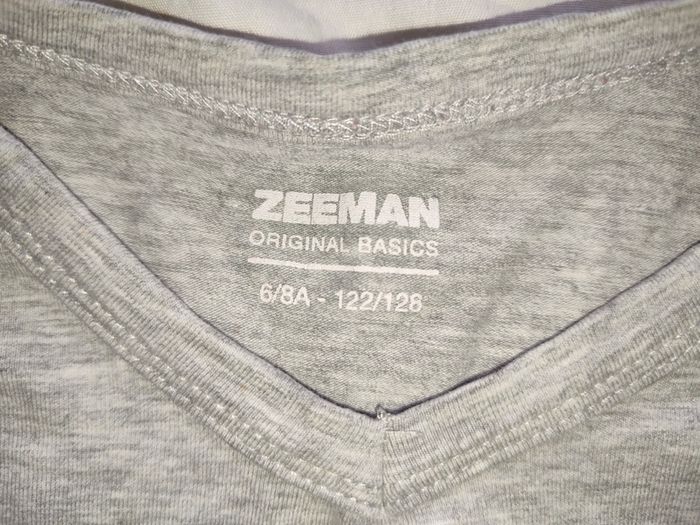 Tee-shirt gris enfant 6-8 ans / Zeeman - photo numéro 3