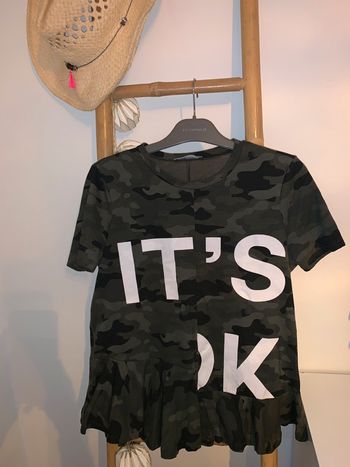 Tee shirt militaire Zara