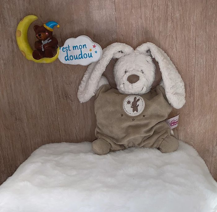 POM59 doudou lapin 🐰 pommette