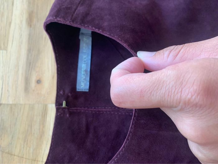 Top court cuir monoprix - photo numéro 3