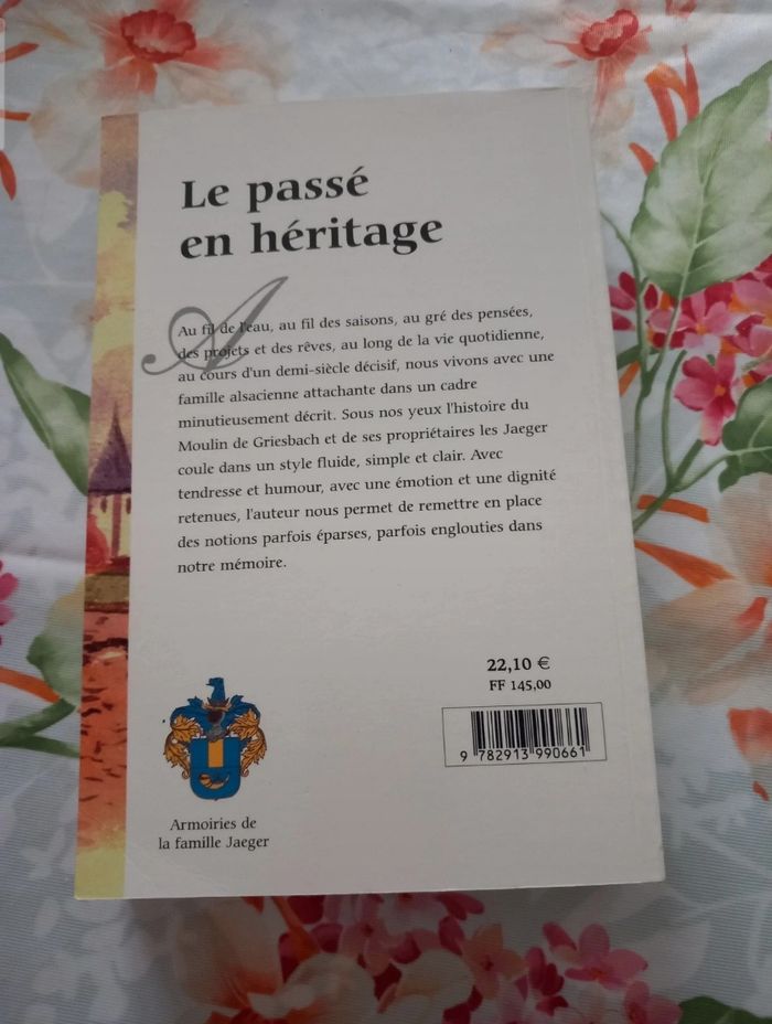 Livre Le passé en héritage - photo numéro 2