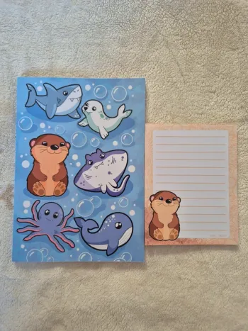Bloc note et cahier
