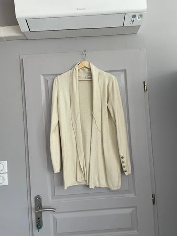 Gilet maternité premaman écru taille M