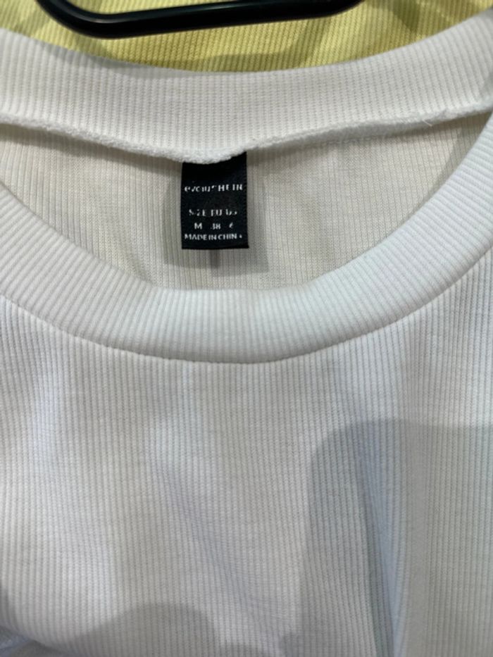 Top blanc taille M Shein - photo numéro 3