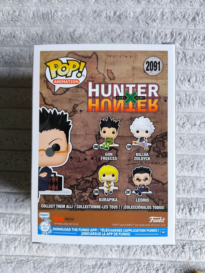 Funko pop 2091 leorio hunter x hunter - photo numéro 3