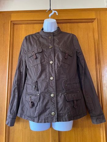 Veste femme marron Kiabi 