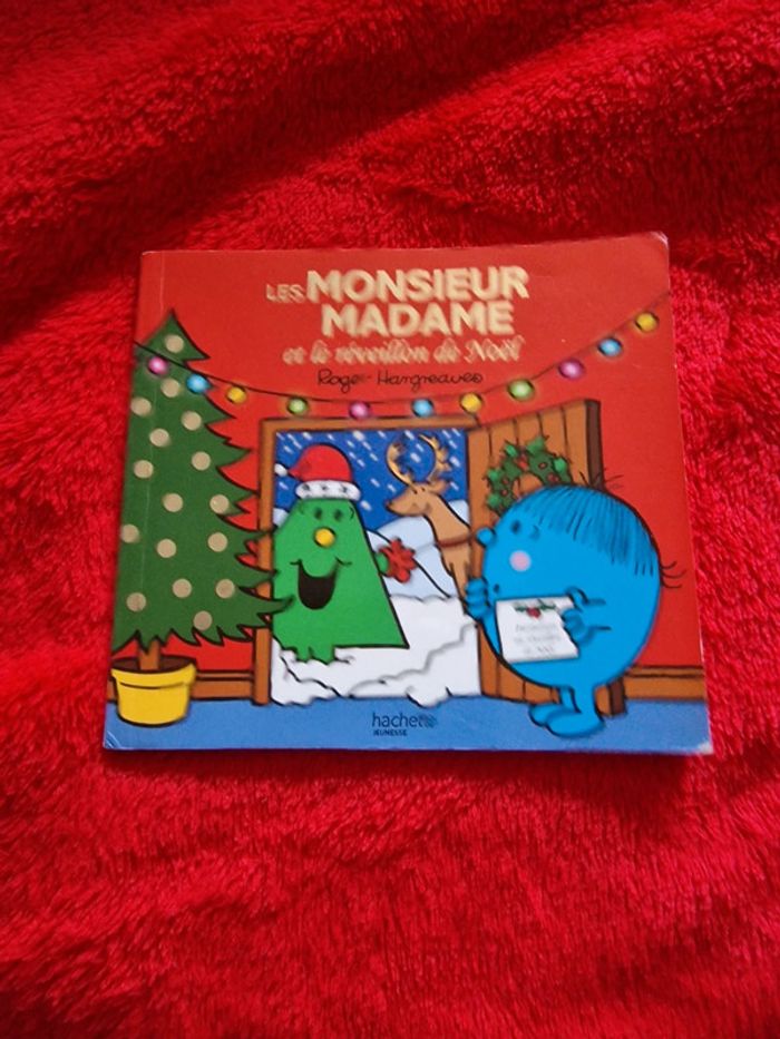 Livre les monsieur madame et le réveillon de Noël