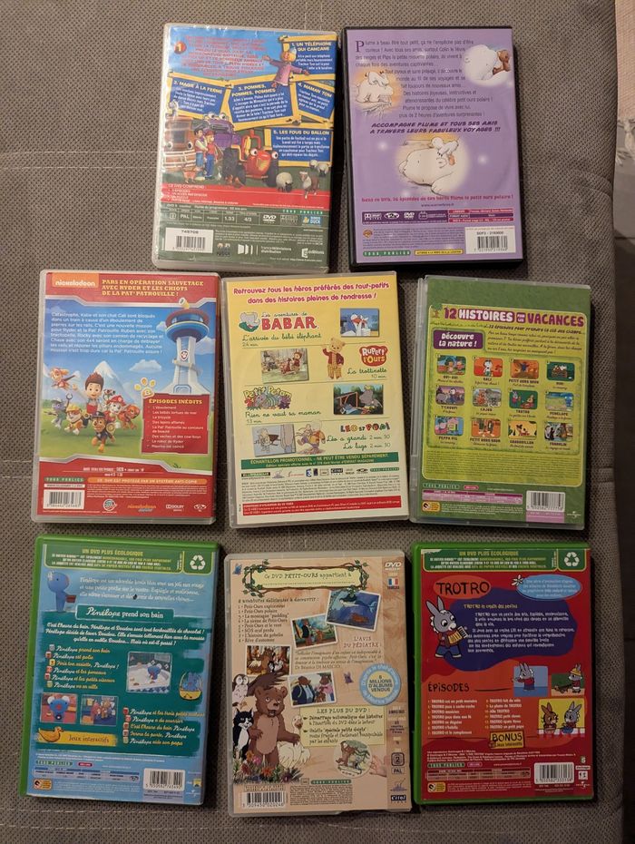 Lot de 8 DVD petit enfant - photo numéro 3
