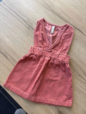 Jolie robe effet velour