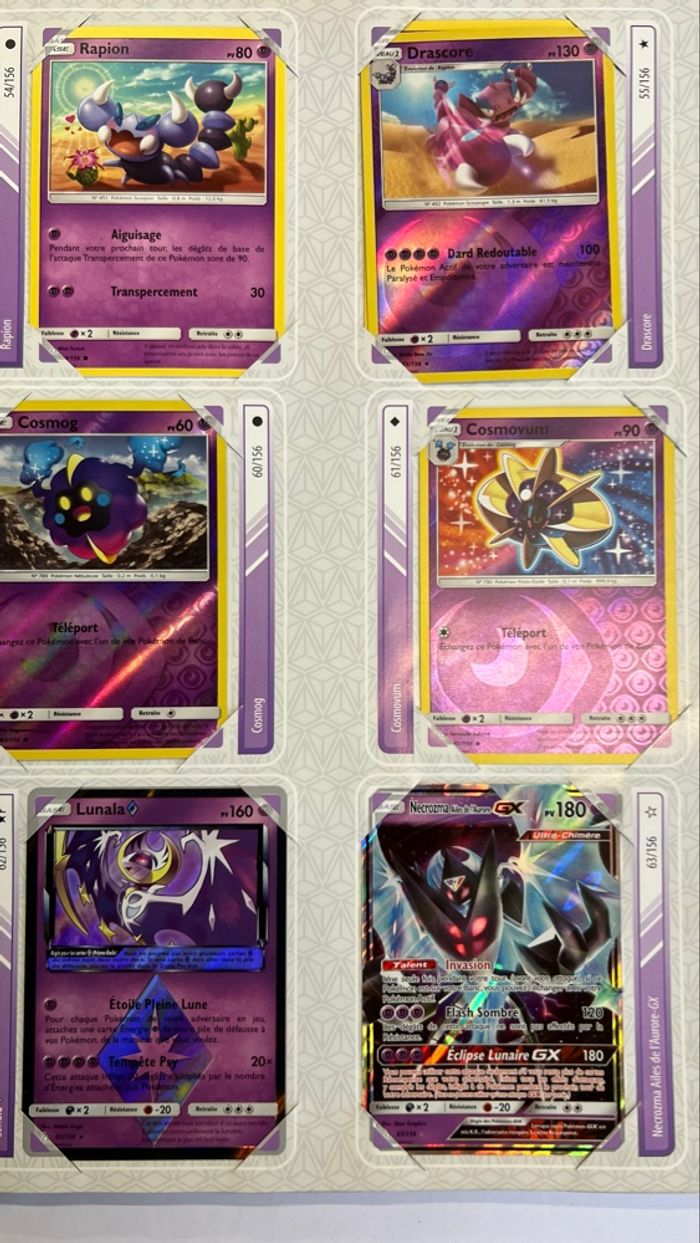 Album de collection Soleil et Lune ultra prisme complet - photo numéro 5