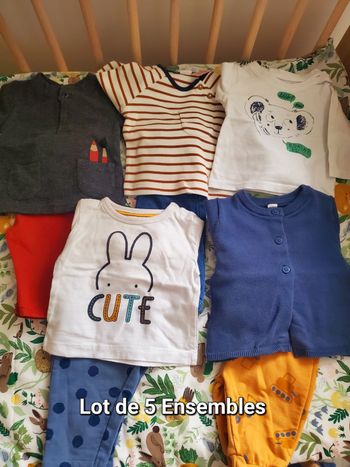 Lot de 5 Ensembles