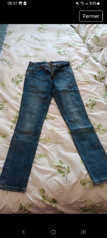 Jeans taille basse