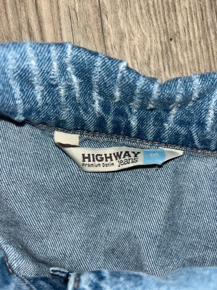 Veste en jean sans manche - photo numéro 2