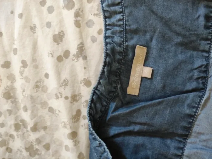 Robe en jean maternité - photo numéro 9