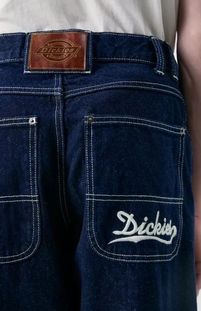 Dickies Loose Wave Jean large denim délavé - photo numéro 7