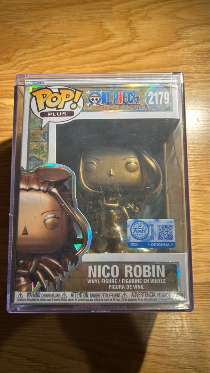 Funko Pop - Franky 2180 & Robin 2179 Bronze One Piece - photo numéro 8