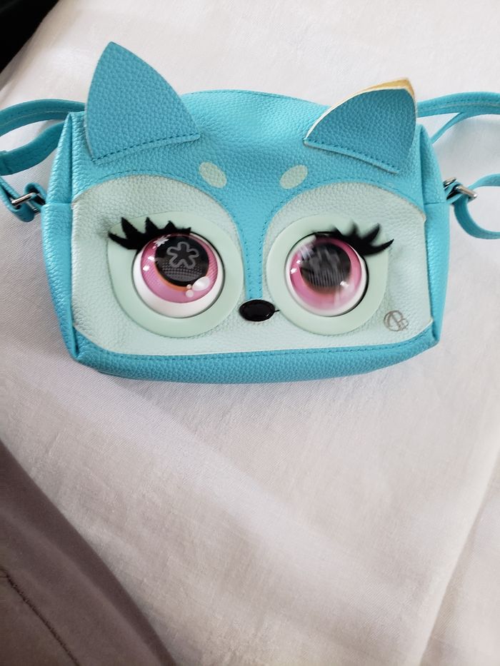 Sac à main enfant interactif renard purse pets - photo numéro 4