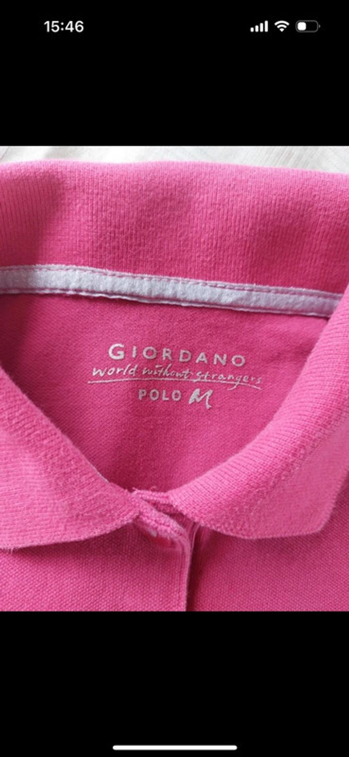 Polo Giordano taille M - photo numéro 3