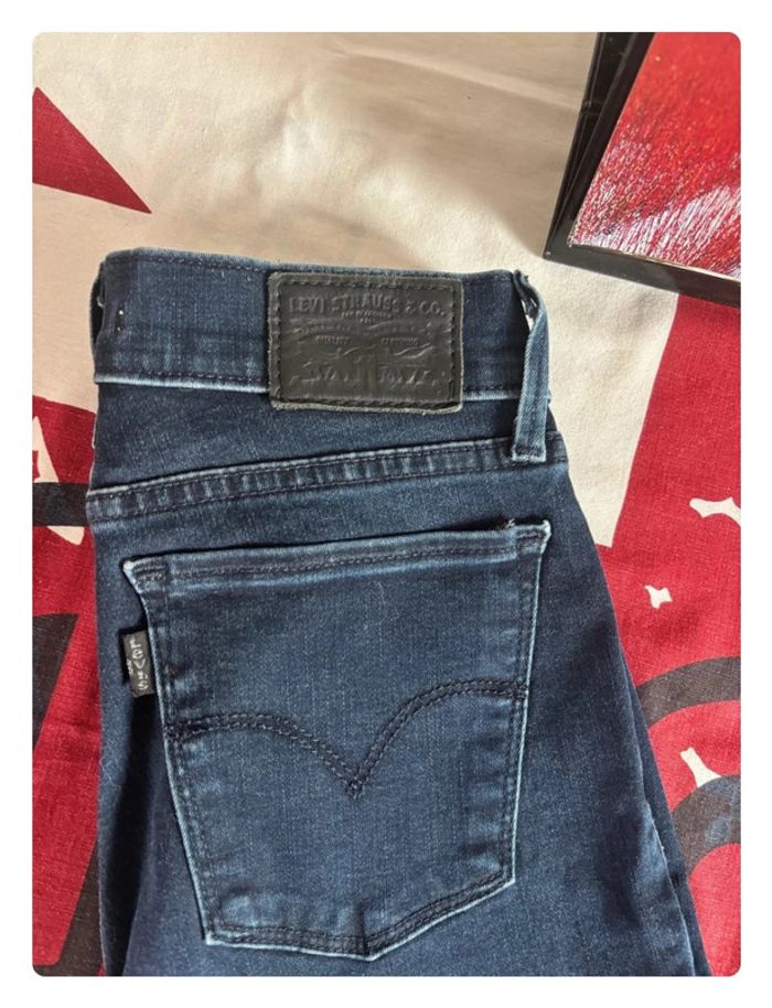 Jeans Levi’s super skinny taille 32 bleu marine - photo numéro 4