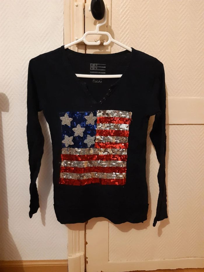 Tee-shirt manche longue femme taille 1