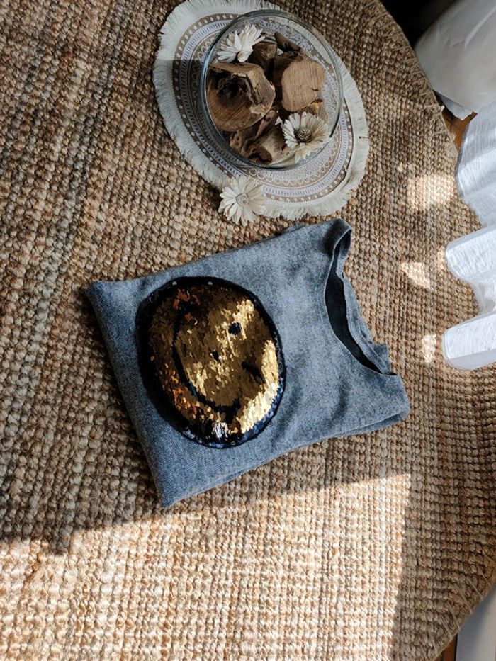 Robe longue manches smiley T40 - photo numéro 4