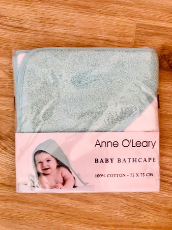 Cape de bain turquoise mixte