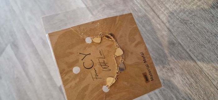 Bracelet motif coeur