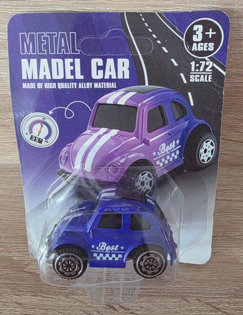 Petite voiture métal thermochromique – change de couleur avec la température