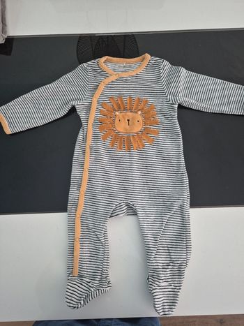 Pyjama velours 9 mois