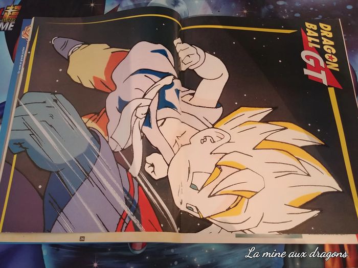 Complet D Manga magazine 437 Dragon Ball Z Posters Sailor moon Dorothée - photo numéro 3