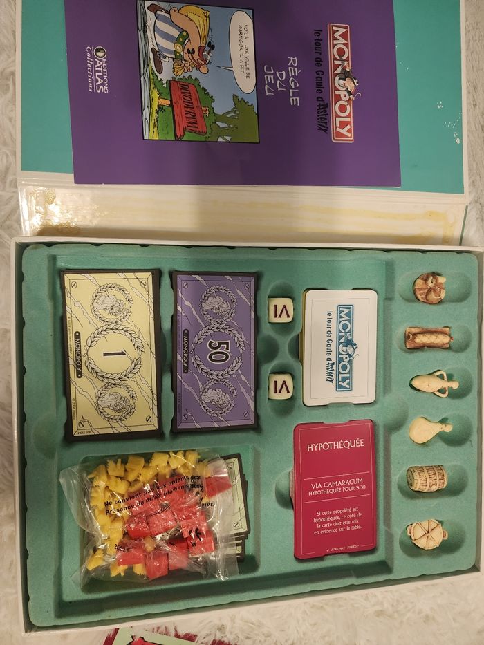 Jeu monopoly le tour de gaule d' asterix - photo numéro 3