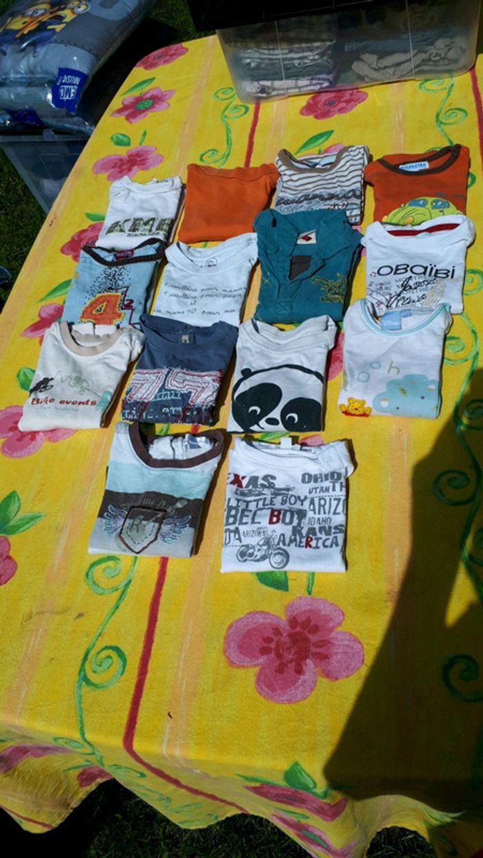 Lot de 14 t-shirts