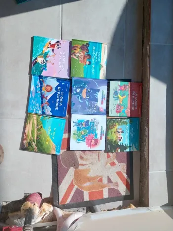 Lot de 8 livres neuf ,macdo burger king